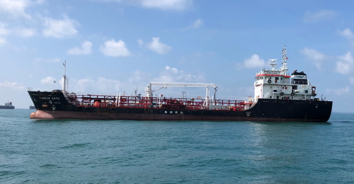 Bunker barge Marlin Satu under biofuel trial usage